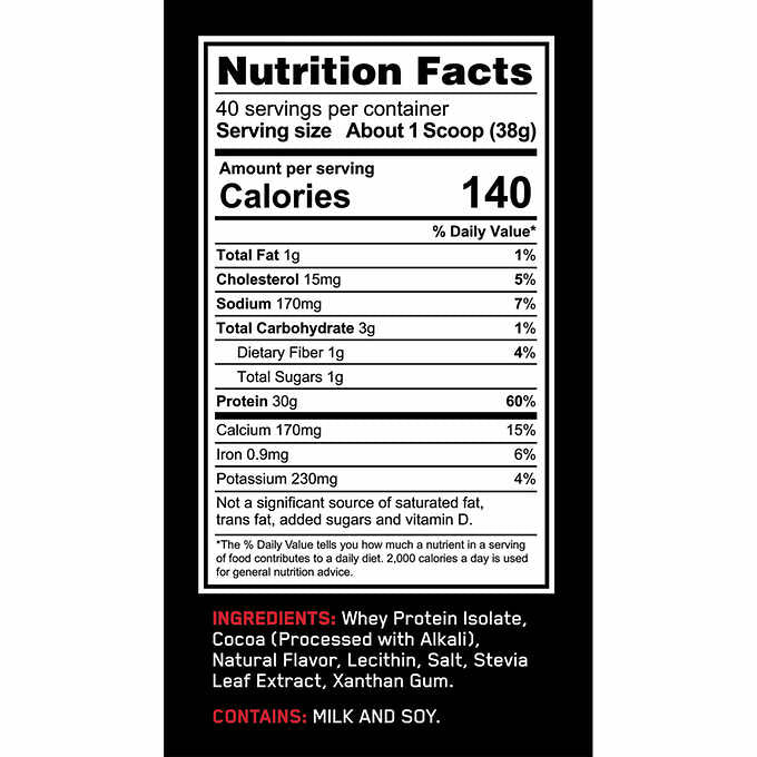 Optimum Nutrition Performance Whey Isolate, 3.35 lbs