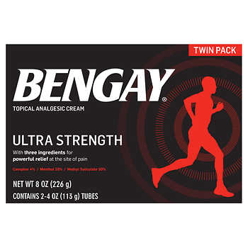 Ultra Strength BENGAY Pain Relieving Cream, 8 Ounces