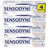 Sensodyne Extra Whitening Toothpaste 6.5oz (184g), 4-pack
