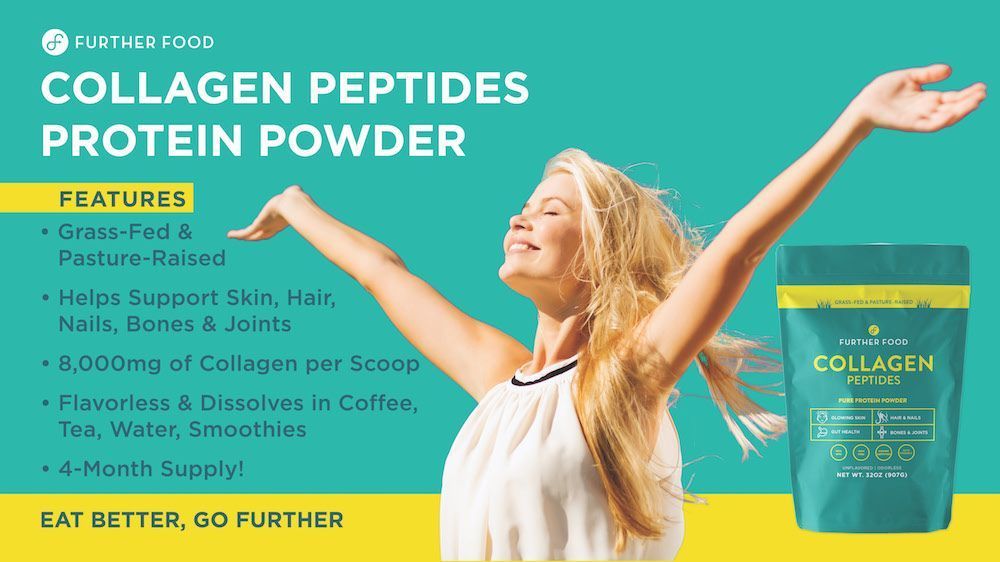 Further Food Collagen Peptides Protein Powder, 32oz